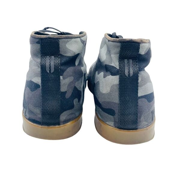 Nobull Black Mid Canvas Camo Trainers Sz M 11 / W 12.5 - Picture 4 of 9